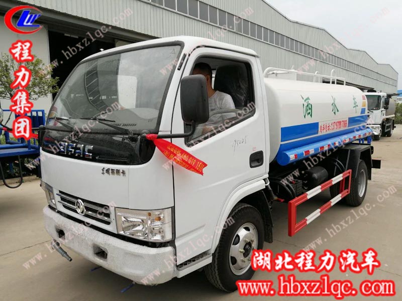 2019/06/04 九江藕總在程力集團(tuán)訂購一輛5噸國三東風(fēng)福瑞卡灑水車，單號195025