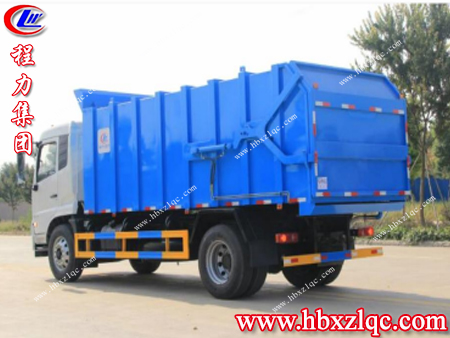 用于垃圾轉(zhuǎn)運(yùn)或卸料，處理城鎮(zhèn)垃圾的得力助手——對(duì)接式垃圾車